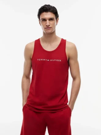Maiou de dormit cu logo Hilfiger