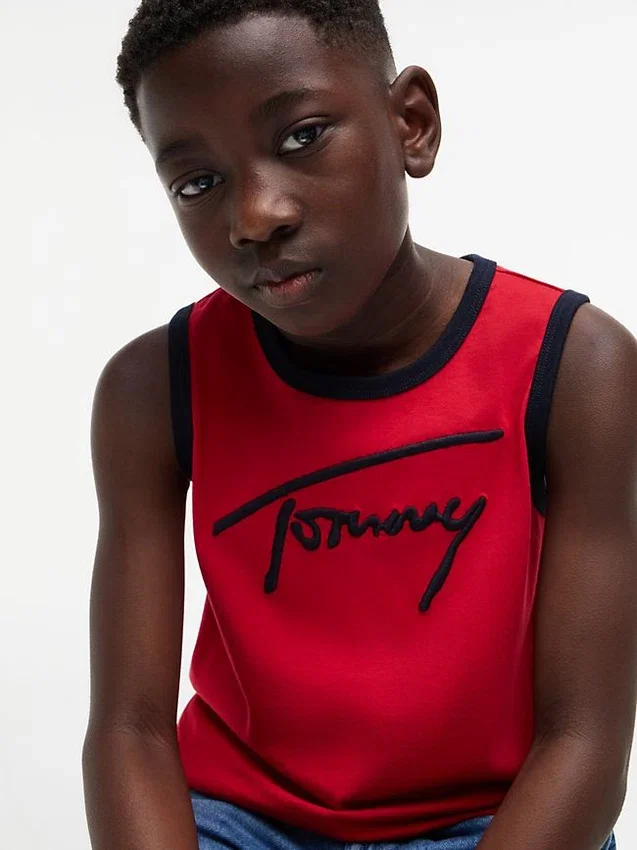 Maiou pentru copii cu logo Tommy Maiou pentru copii cu logo Tommy