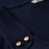 Maiou slim fit cu nasturi aurii în stil marin
