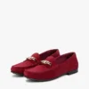 Mocasini din piele de căprioară cu lanț Mocasini din piele de căprioară cu lanț