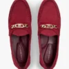 Mocasini din piele de căprioară cu lanț Mocasini din piele de căprioară cu lanț