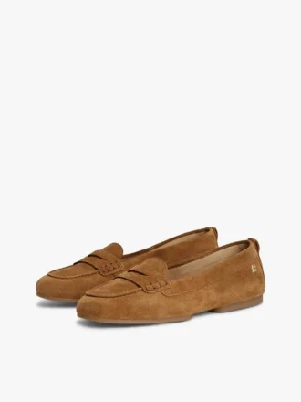Mocasini din piele de căprioară flexibilă