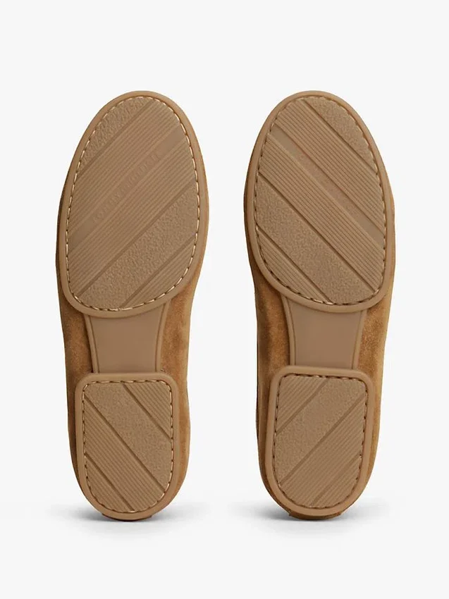 Mocasini din piele de căprioară flexibilă Mocasini din piele de căprioară flexibilă