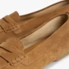 Mocasini din piele de căprioară flexibilă Mocasini din piele de căprioară flexibilă