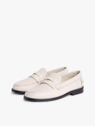Mocasini din piele netedă