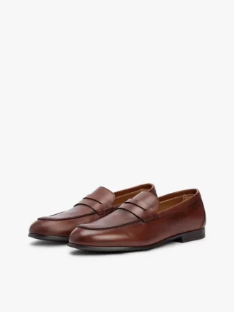 Mocasini flexibili din piele