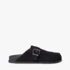 Mocasini fără călcâi din piele de căprioară Tommy Jeans Mocasini fără călcâi din piele de căprioară Tommy Jeans