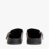 Mocasini fără călcâi din piele de căprioară Tommy Jeans Mocasini fără călcâi din piele de căprioară Tommy Jeans