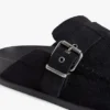 Mocasini fără călcâi din piele de căprioară Tommy Jeans Mocasini fără călcâi din piele de căprioară Tommy Jeans