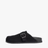 Mocasini fără călcâi din piele de căprioară Tommy Jeans Mocasini fără călcâi din piele de căprioară Tommy Jeans