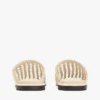 Mule plate cu țesătură deschisă Mule plate cu țesătură deschisă