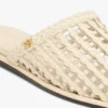 Mule plate cu țesătură deschisă Mule plate cu țesătură deschisă