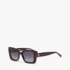 Ochelari de soare cu ramă în formă de fluture Ochelari de soare cu ramă în formă de fluture