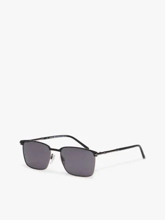 Ochelari de soare cu ramă pătrată din metal