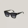 Ochelari de soare moderni în stil preppy, în formă de fluture Ochelari de soare moderni în stil preppy, în formă de fluture