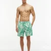 Șort de baie cu imprimeu tropical 7″ Șort de baie cu imprimeu tropical 7″