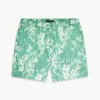 Șort de baie cu imprimeu tropical 7″ Șort de baie cu imprimeu tropical 7″
