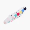 Șosete sport multicolore până la gleznă, pachet de 6 Șosete sport multicolore până la gleznă, pachet de 6