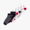 Șosete sportive cu talpă scurtă, pachet de 6 Șosete sportive cu talpă scurtă, pachet de 6