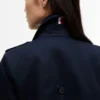 Palton trench cu două rânduri de nasturi și curele Palton trench cu două rânduri de nasturi și curele