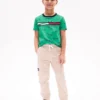 Pantaloni cargo elastici per copii