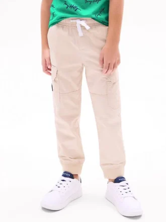 Pantaloni cargo elastici per copii