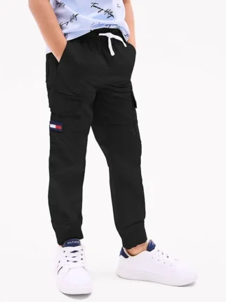 Pantaloni cargo elastici per copii