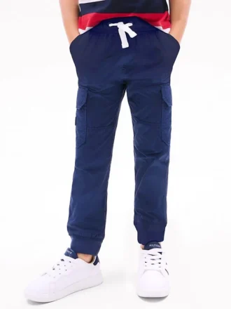 Pantaloni cargo elastici per copii