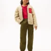 Pantaloni cargo jogger din bumbac elastic pentru copii Pantaloni cargo jogger din bumbac elastic pentru copii