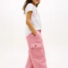 Pantaloni cargo jogger din bumbac elastic pentru copii Pantaloni cargo jogger din bumbac elastic pentru copii