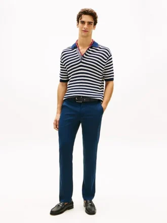 Pantaloni chino cu croială dreaptă New York Label