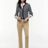 Pantaloni chino cu croială slim Pantaloni chino cu croială slim
