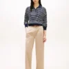 Pantaloni chino din twill plisat Pantaloni chino din twill plisat