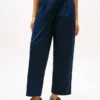 Pantaloni chino din twill plisat Pantaloni chino din twill plisat
