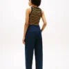 Pantaloni chino din twill plisat Pantaloni chino din twill plisat