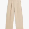 Pantaloni chino din twill plisat Pantaloni chino din twill plisat