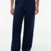 Pantaloni chino utilitari din amestec de bumbac și in Pantaloni chino utilitari din amestec de bumbac și in
