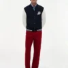 Pantaloni chino vopsiți în bucată New York Label
