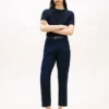 Pantaloni cu buzunare din bumbac elastic Pantaloni cu buzunare din bumbac elastic