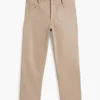 Pantaloni cu buzunare din bumbac elastic Pantaloni cu buzunare din bumbac elastic
