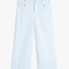 Pantaloni cu buzunare din bumbac elastic Pantaloni cu buzunare din bumbac elastic