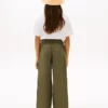 Pantaloni cu talie înaltă și croi larg pentru copii Pantaloni cu talie înaltă și croi larg pentru copii