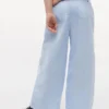 Pantaloni cu talie înaltă și croi larg pentru copii Pantaloni cu talie înaltă și croi larg pentru copii