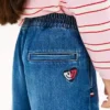 Pantaloni culotte din denim pentru copii Pantaloni culotte din denim pentru copii
