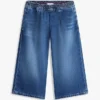 Pantaloni culotte din denim pentru copii Pantaloni culotte din denim pentru copii
