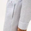 Pantaloni de dormit cu dungi din seersucker Pantaloni de dormit cu dungi din seersucker