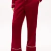Pantaloni de dormit din flanel cu model în zig-zag Pantaloni de dormit din flanel cu model în zig-zag