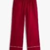 Pantaloni de dormit din flanel cu model în zig-zag Pantaloni de dormit din flanel cu model în zig-zag