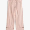 Pantaloni de dormit din flanel cu model în zig-zag Pantaloni de dormit din flanel cu model în zig-zag
