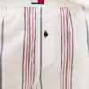 Pantaloni de dormit din poplin cu dungi Pantaloni de dormit din poplin cu dungi